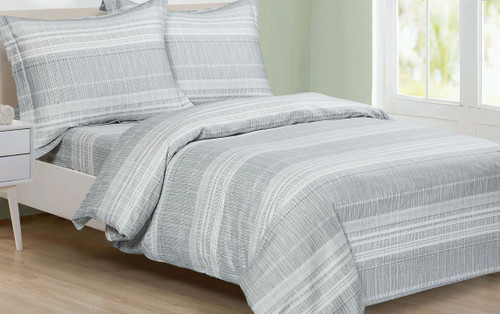 French Exquisite Stripe III Linen Set