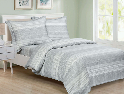 French Exquisite Stripe III Linen Set