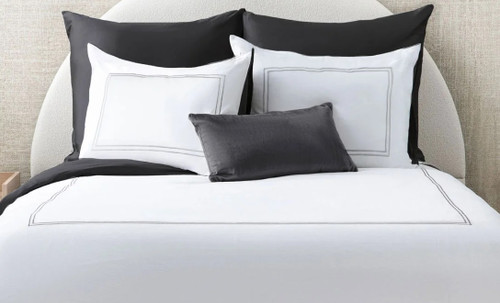 Adeline Hotel Black Linen Set