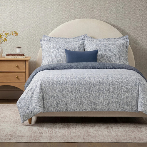 Heather Navy Linen Set