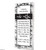 Waterdale Lucite Asher Yatzar- Cracked (Black)