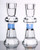 Crystal Candlestick Set - Blue (1653B)