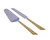 Cake Servers With Mosaic Design (Set Of 2)