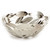 Round Leaves Basket Nickel Plated Stainless Steel