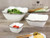 Salerno Large Square Salad Bowl