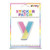 Y Initial Color Block Sticker Patch