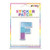 F Initial Color Block Sticker Patch