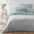 Riki Dot Teal Linen Set