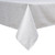 Jacquard Tablecloth White/Silver Avalon