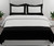 Zoe White/Black Linen Set