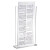 Lucite Birchas Hamazon Set - Ashkenaz
