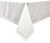 Hemstitch White Tablecloth