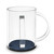 Lucite Washing Cup with Blue Base