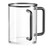 Lucite Edge Washing Cup Black