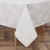 Jacquard Tablecloth White Chenille Circle