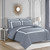 Province Hotel Gray Linen Set