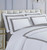 Province Hotel White/Taupe Linen Set