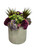 Grey Pot Floral Decor