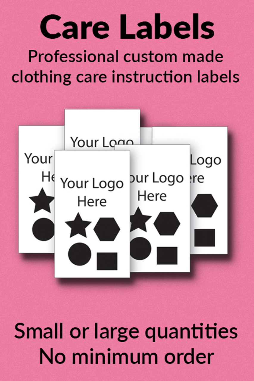 Custom Care Labels And Tags For Clothes And Garments From Name It