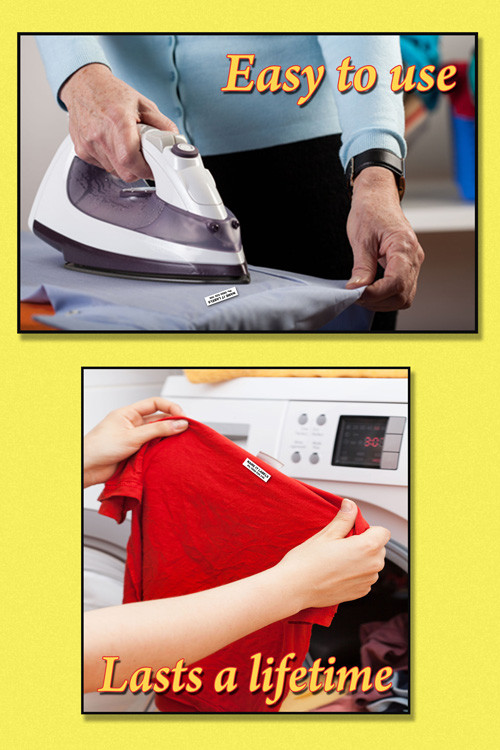 Iron on Clothing Name Labels NAME IT Australia