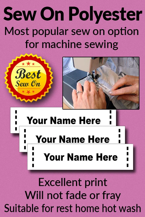 Iron on Clothing Name Labels NAME IT Australia