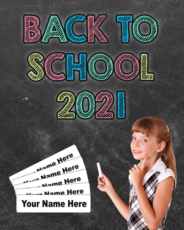 Back To school labels