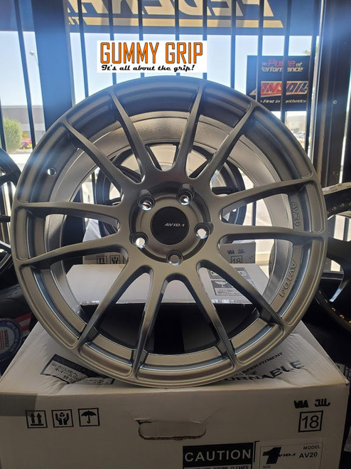 AVID 1 AV20 18x9.5 5x114.3 +38 Hyper Black 