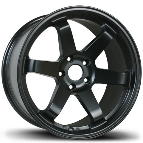 AVID 1 AV06 - 18x10.5 5X114.3 +22 Matte Black