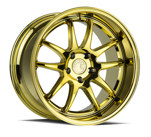 Aodhan DS02 18x9.5 5x114.3 +30 73.1 Gold Vacuum