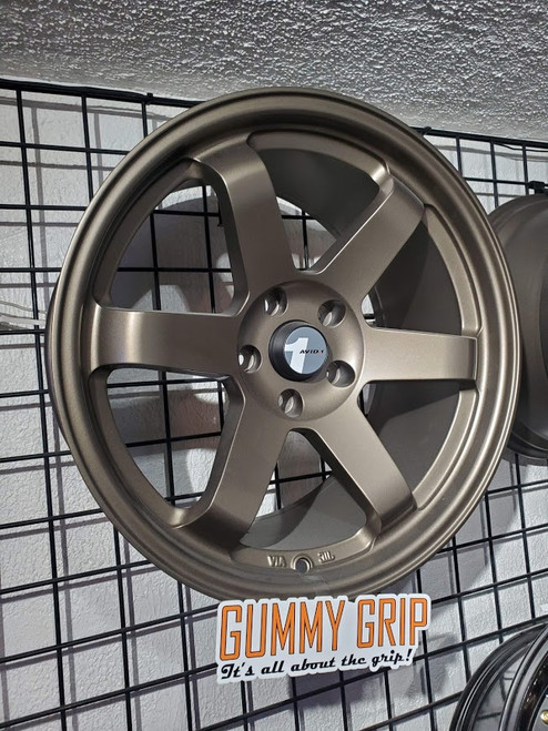 AVID 1 AV06 18x9.5 5x114.3 +18 Matte Bronze
