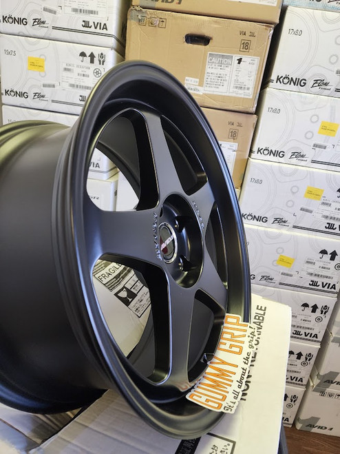AVID 1 AV42 18x8.5 5x114.3 +35 Matte Black