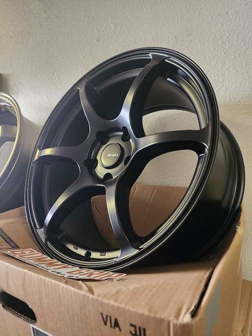AVID 1 AV26 18x8.5 5x114.3 +35 Matte Black