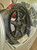 AodHan DS09 18x9.5 5x114.3 +30 73.1 Gloss Black W /Gold Rivets (DPFTM)
