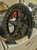 AodHan DS09 18x9.5 5x114.3 +30 73.1 Gloss Black W /Gold Rivets (DPFTM)