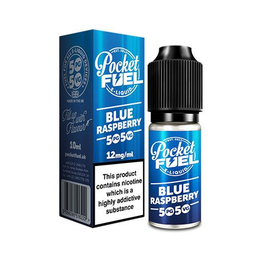 Pocket Fuel 5050 Blue Raspberry 10ml - Vape Juicez