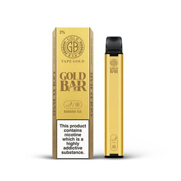 Gold Bar 600 Banana Ice Disposable Vape