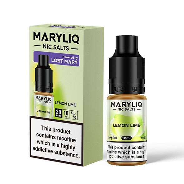 Mary Liq Lemon Lime Lost Mary Nic Salts