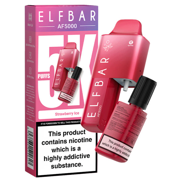 Elf Bar AF5000 Strawberry Ice Disposable Vape