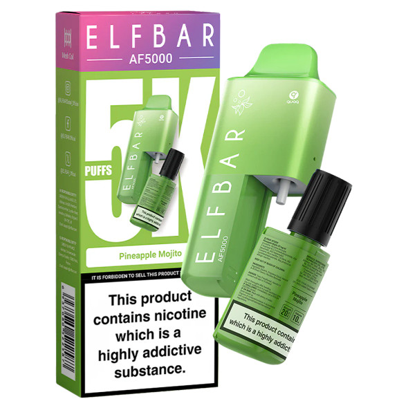 Elf Bar AF5000 Pineapple Mojito Disposable Vape