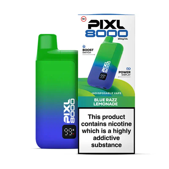 PIXL 8000 Blueberry Sour Razz Pod Kit - Vape Juicez