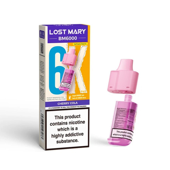 Lost Mary BM6000 Cherry Cola Replacement Pod