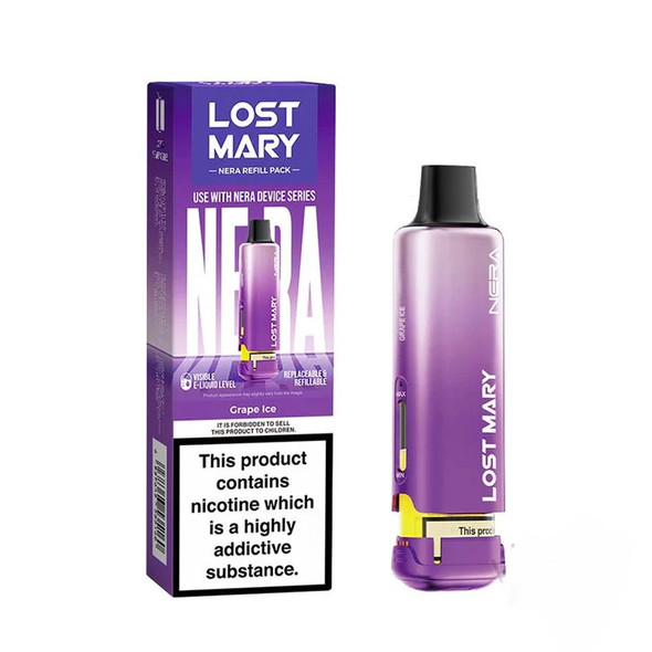 Lost Mary Nera 15K Grape Ice Prefilled Pod