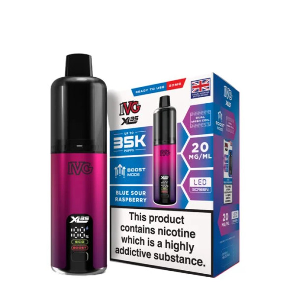 IVG XL 35K Blueberry Sour Raspberry Pod Kit