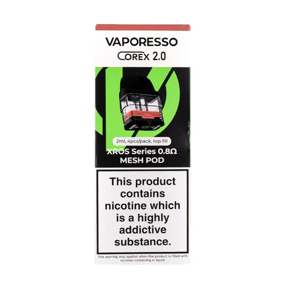 Vaporesso XROS Corex 3.0 Replacement Pods (4 Pack) Vaporesso XROS Corex 3.0 Replacement Pods (4 Pack)