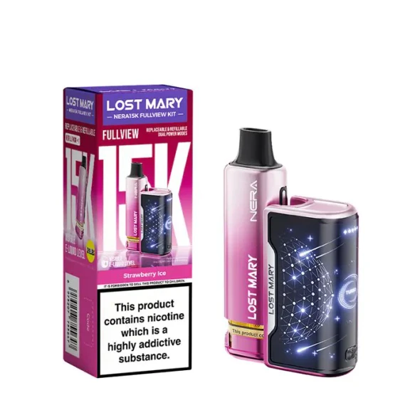 Lost Mary Nera 15K Strawberry Ice Pod Kit