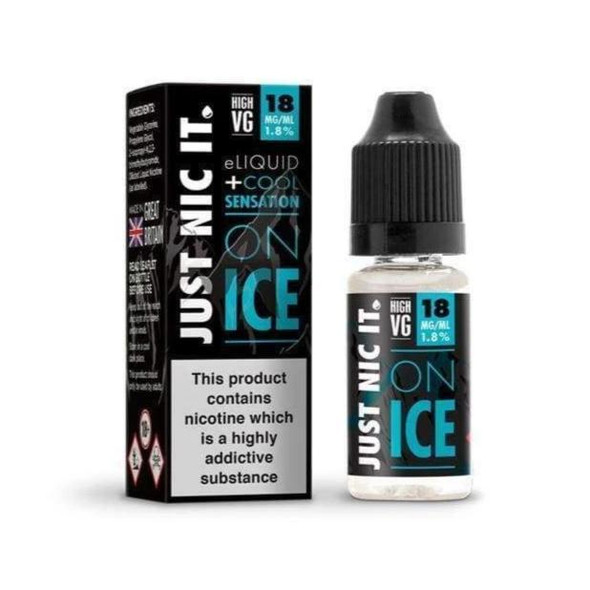 Just Nic It On Ice 18mg 80/20