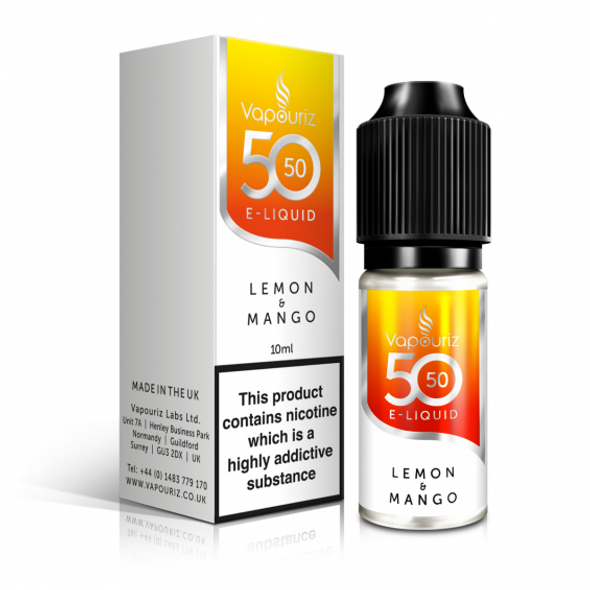 Vapouriz 5050 Lemon & Mango 10ml