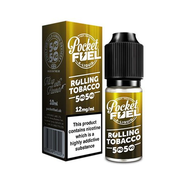 Pocket Fuel 5050 Rolling Tobacco 10ml