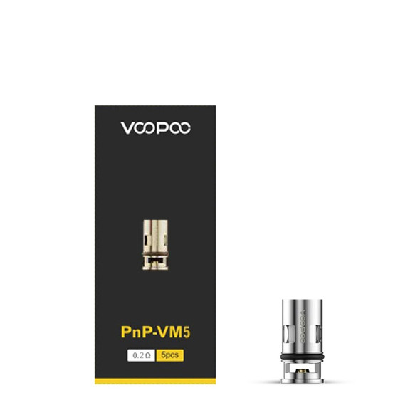 Voopoo PNP-VM5  0.2Ω Replacement Coils (5-pack)