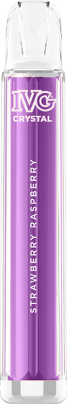 IVG Bar Crystal 600 Strawberry Raspberry Disposable Vape